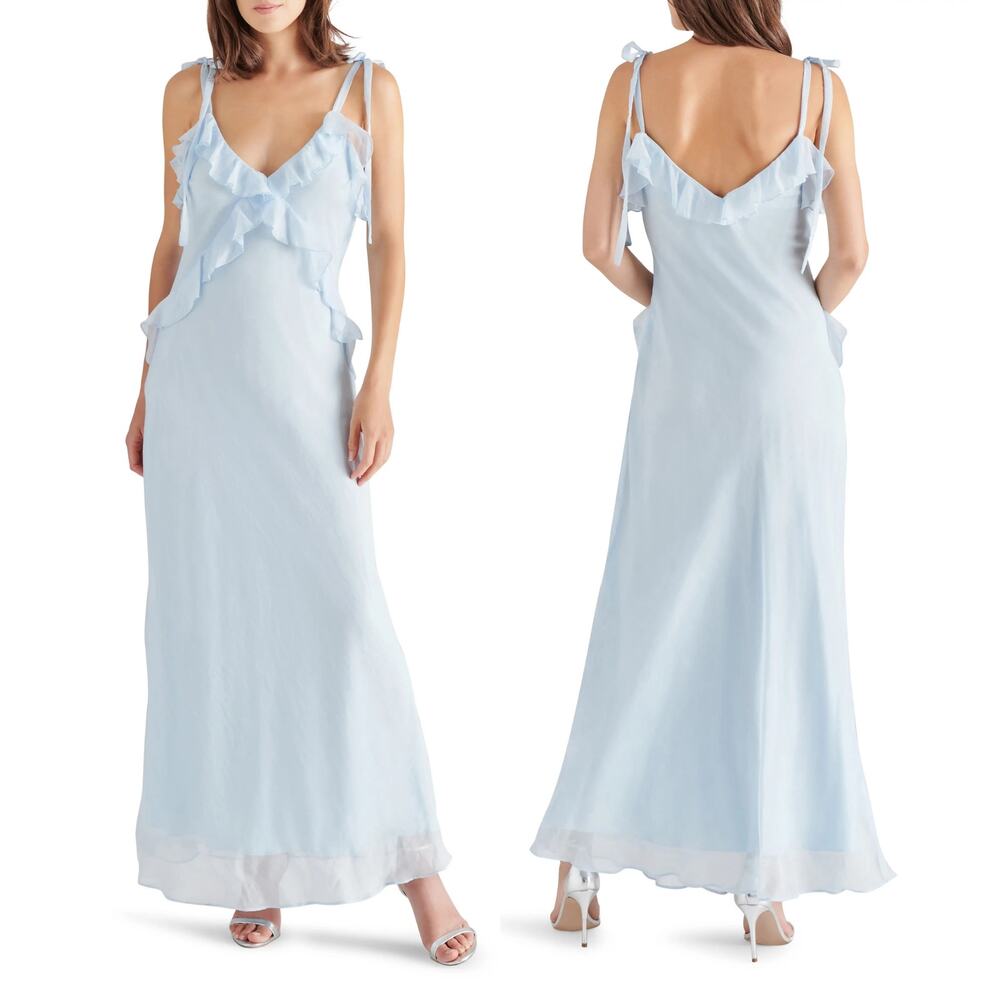 Steve Madden Adalina Maxi Dress Wedding Guest Party Cocktail Formal Prom M